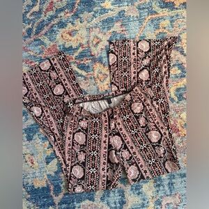 Billabong cotton flares - size large